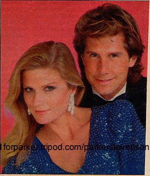 With Laura Johnson in Falcon Crest