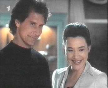 With Joan Chen